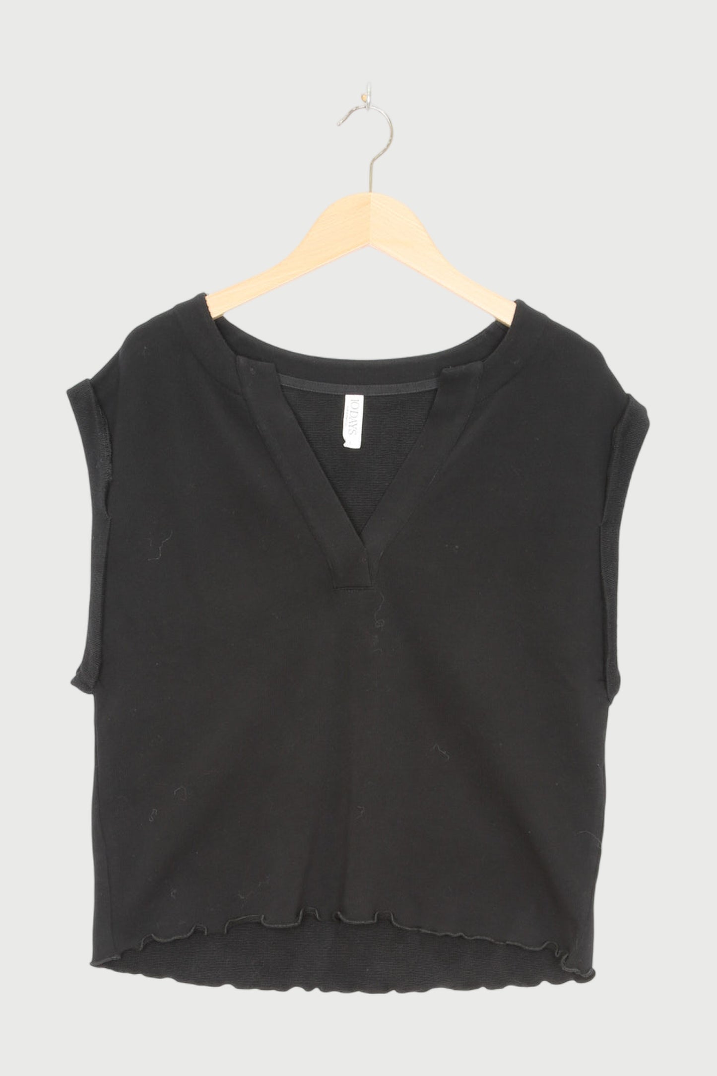 V-NECK TOP FLEECE