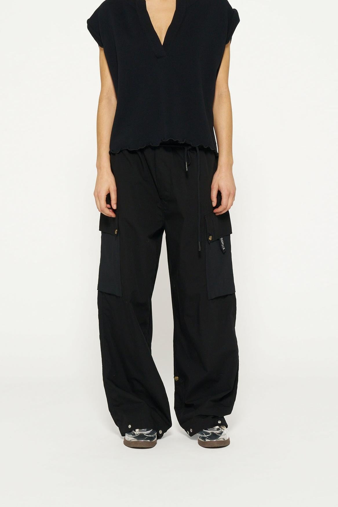 V-NECK TOP FLEECE
