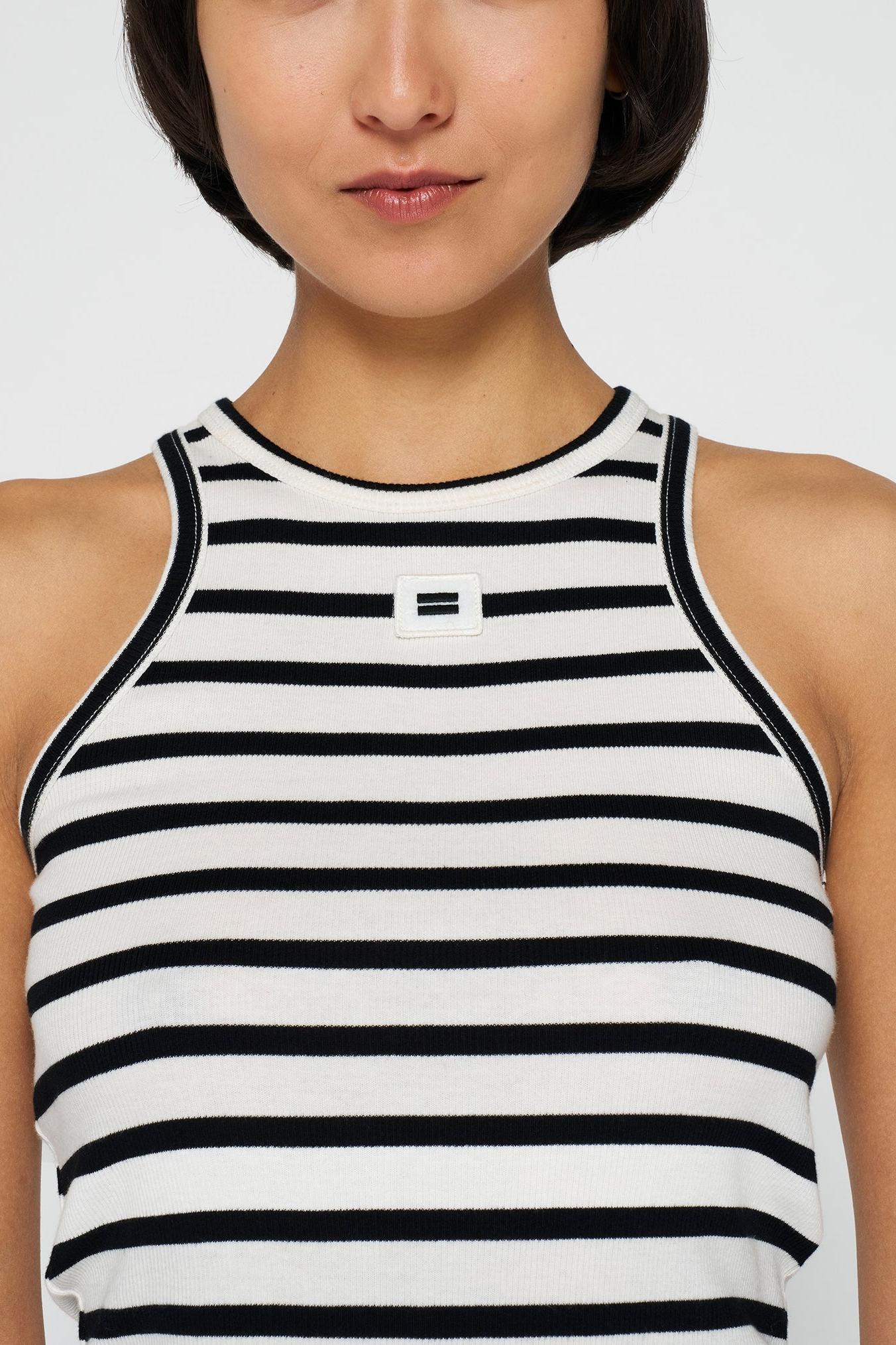 TANK TOP RIB STRIPE