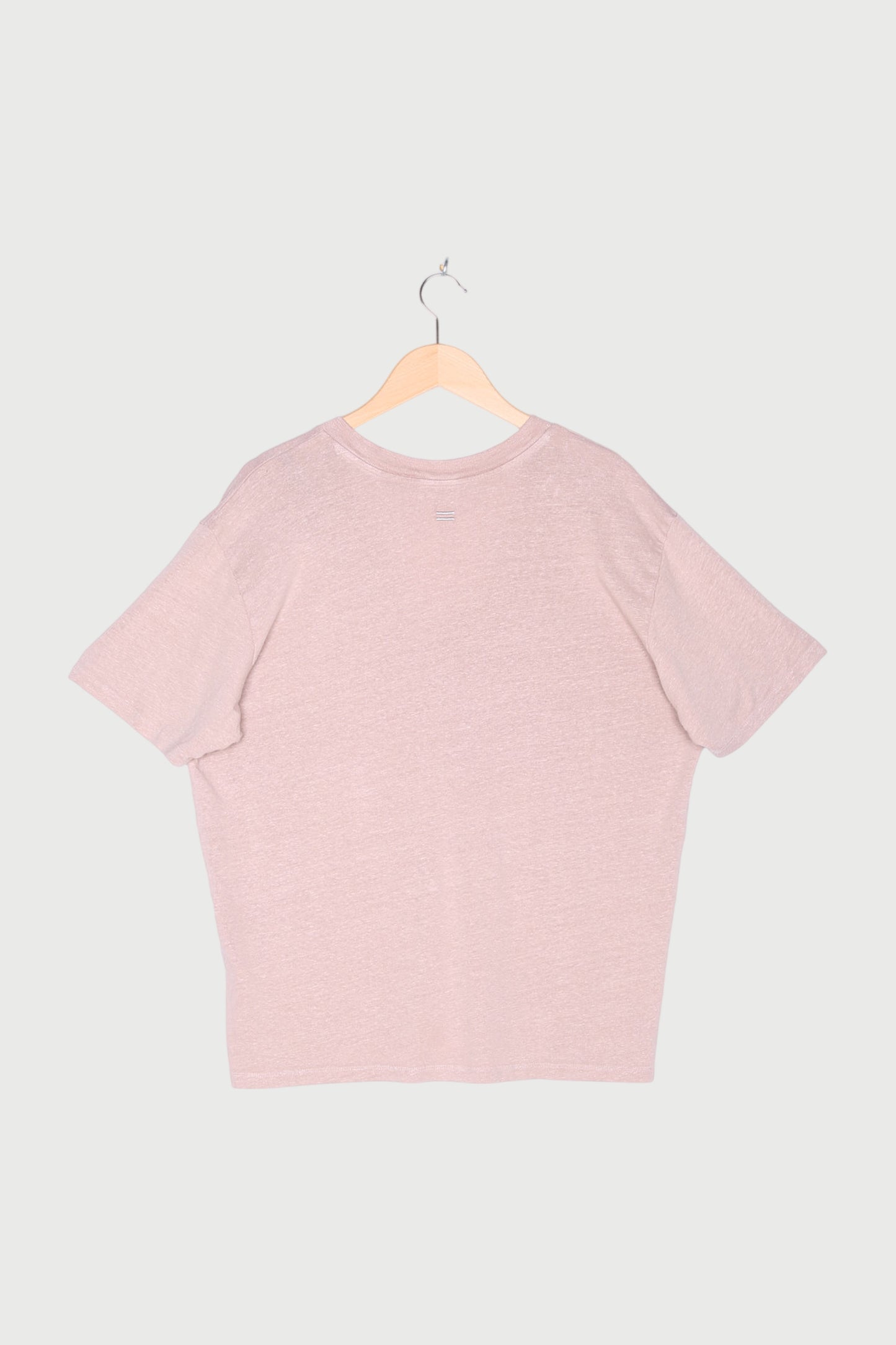 V-NECK TEE LINEN