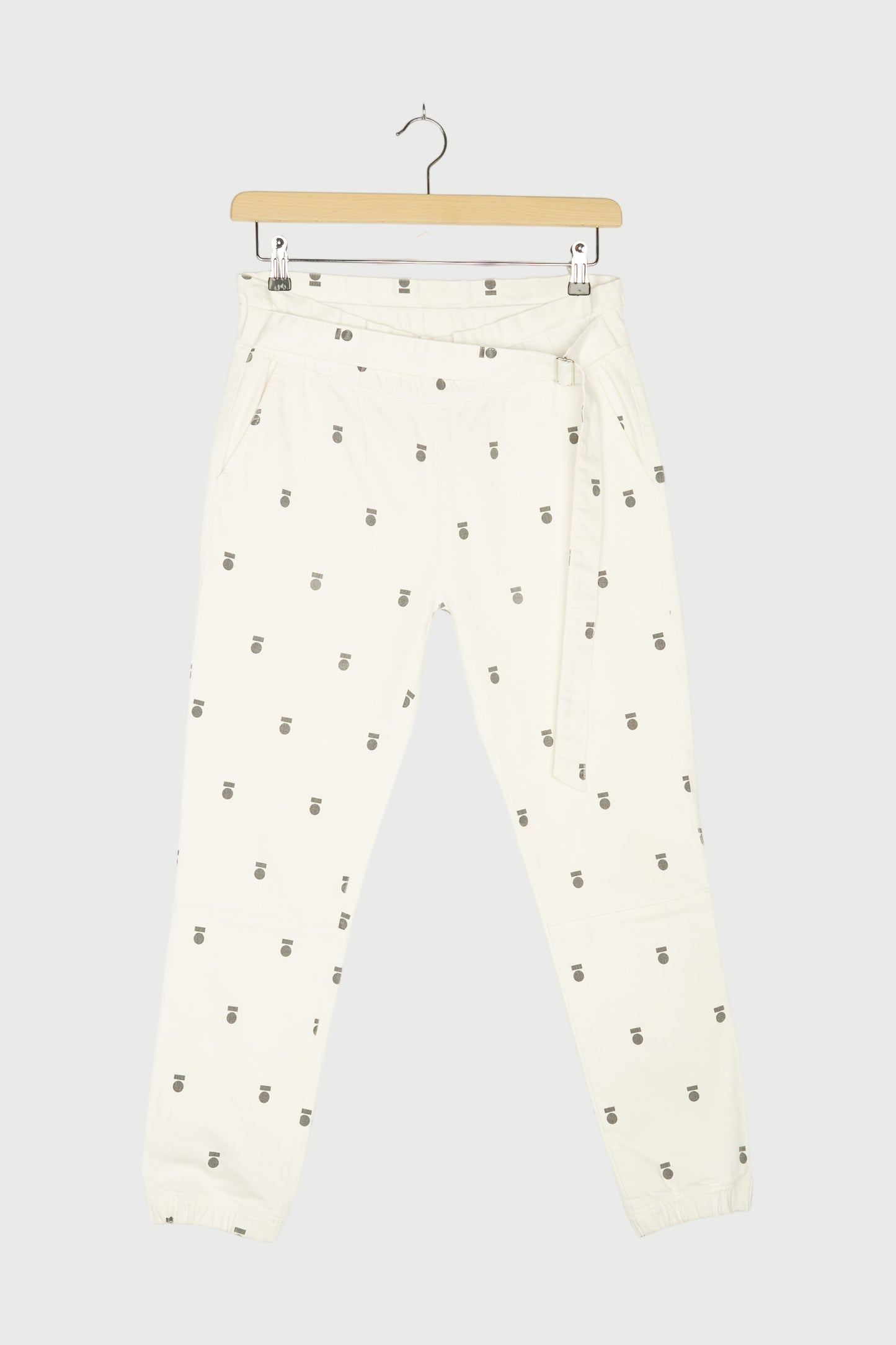 CROPPED DENIM MEDAL