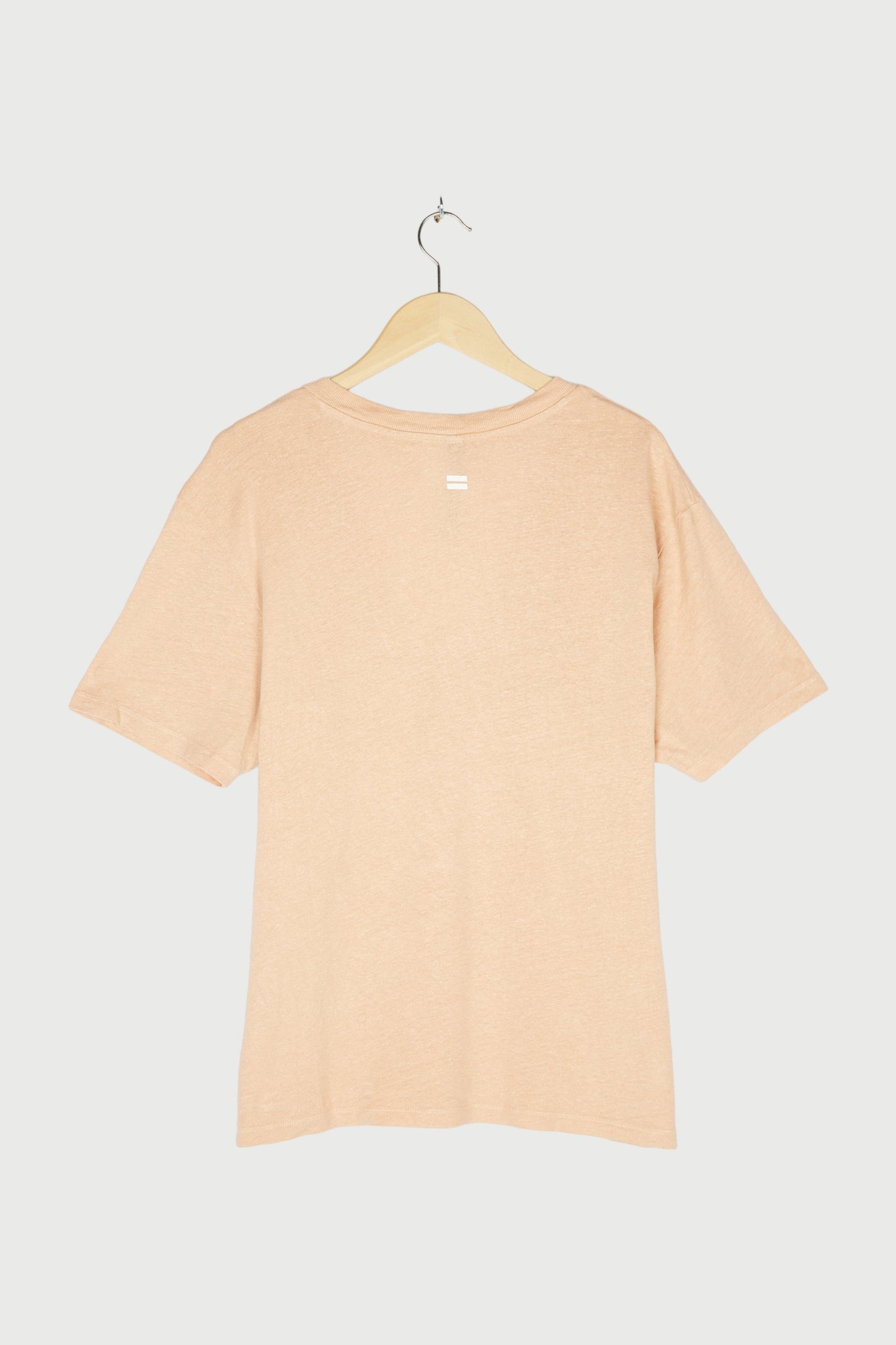 V-NECK TEE LINEN