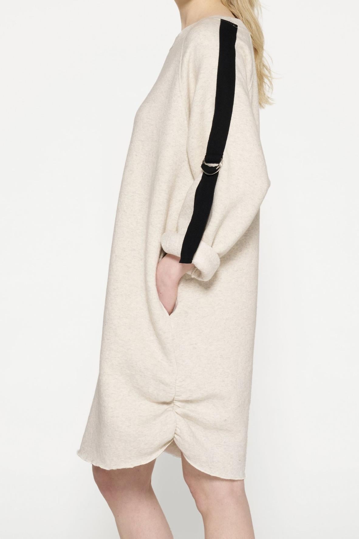 BELTED RAGLAN DRESS