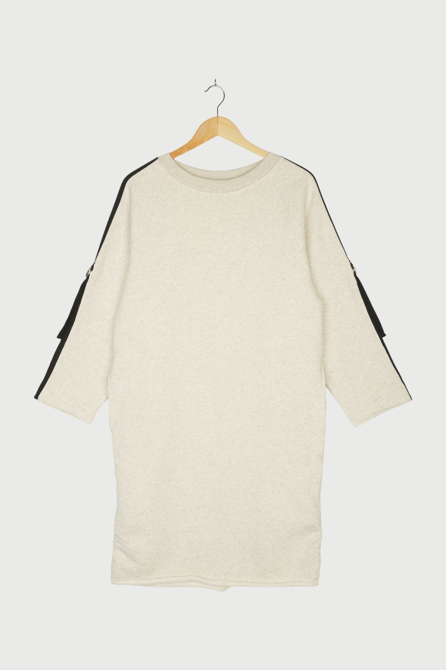 BELTED RAGLAN DRESS