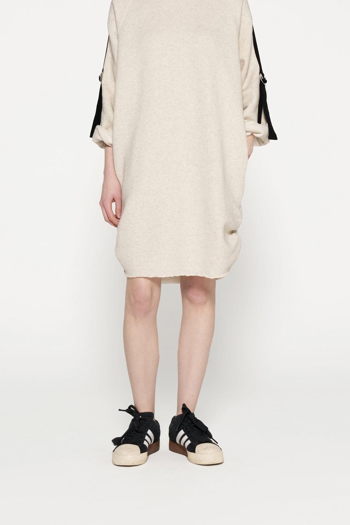 BELTED RAGLAN DRESS