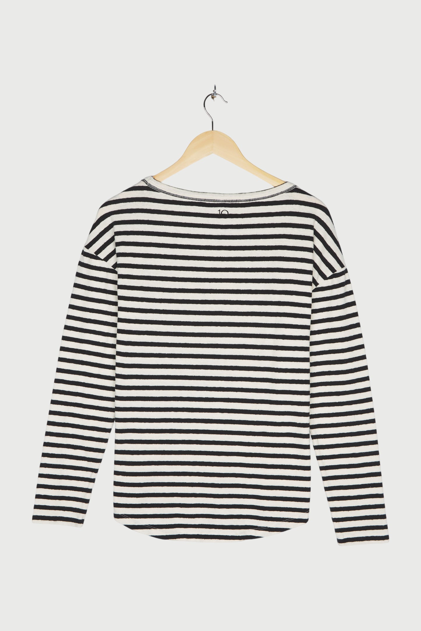 LONGSLEEVE TEE LINEN STRIPES
