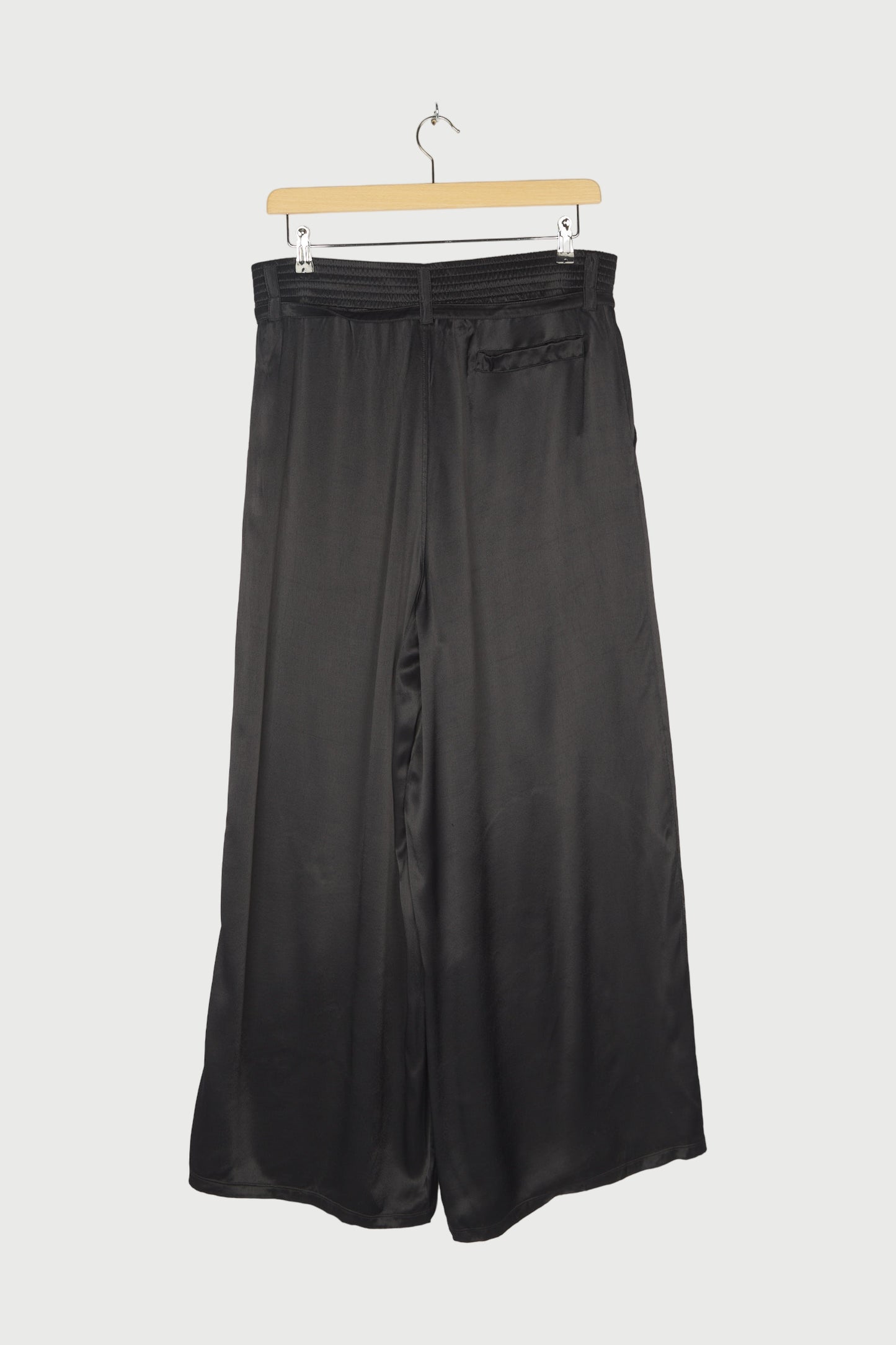 SATIN WIDE PANTS