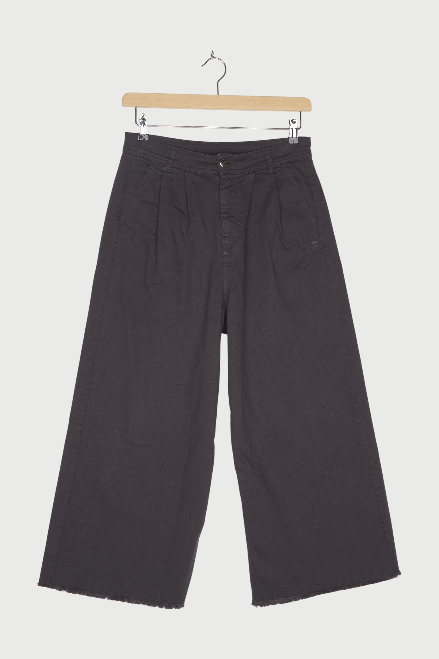 DYED DENIM CULOTTE