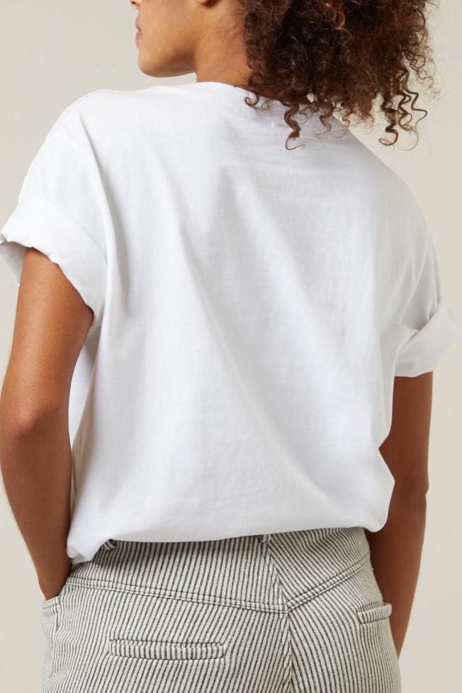 THICK COTTON TEE