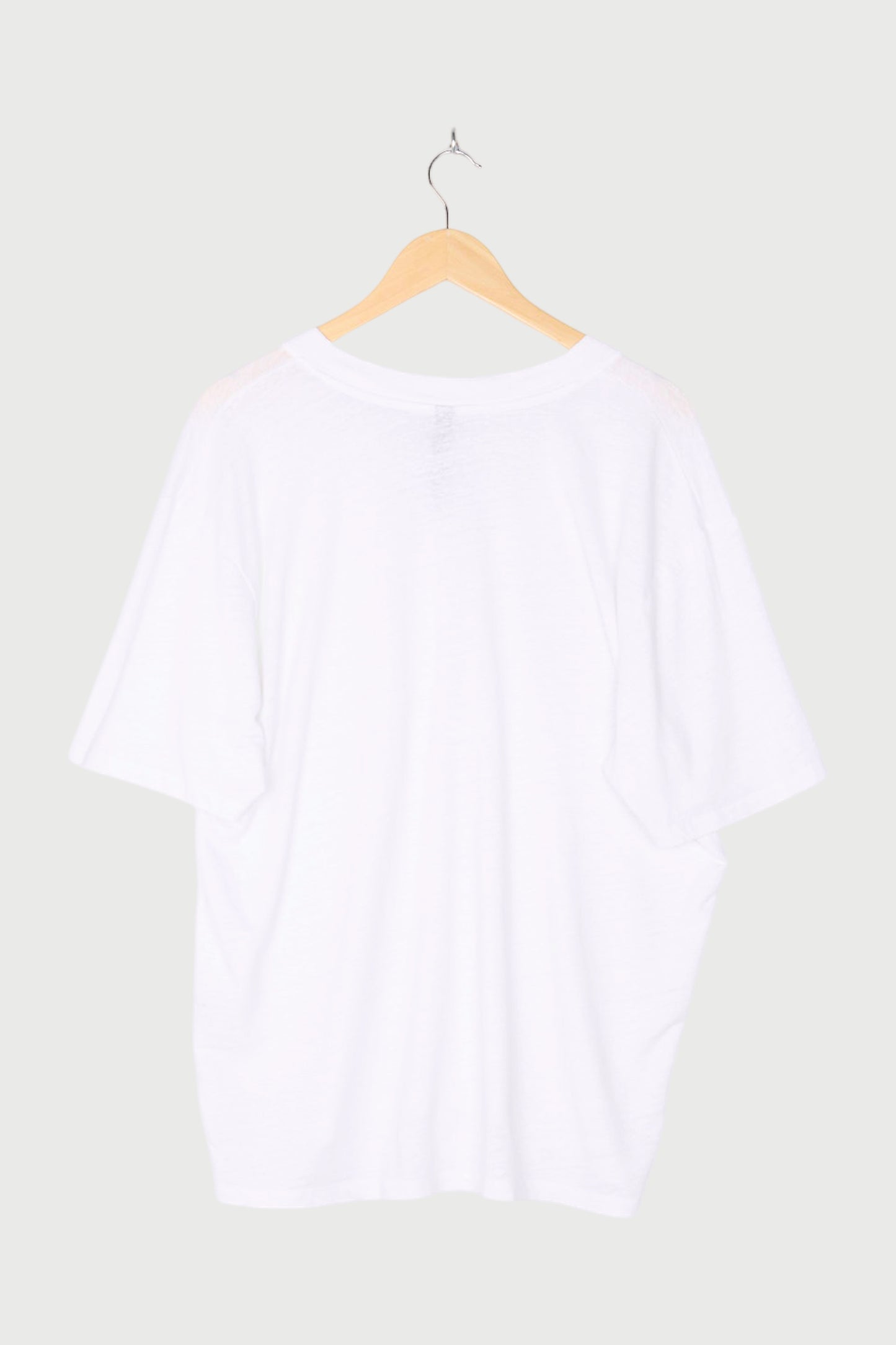 LOW V-NECK TEE LINEN