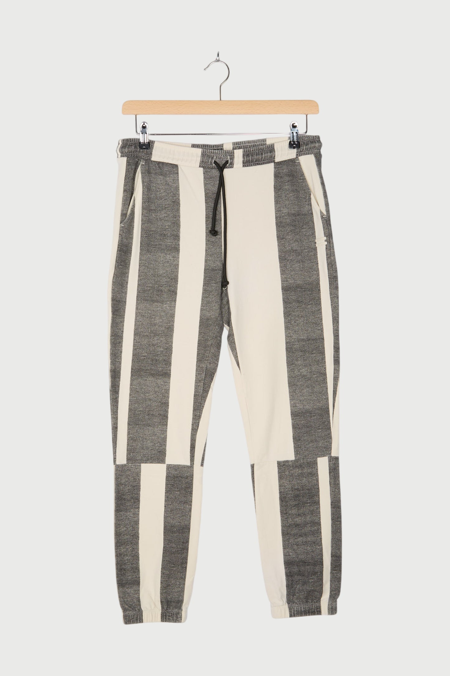 CROPPED JOGGER BLOCK STRIPE