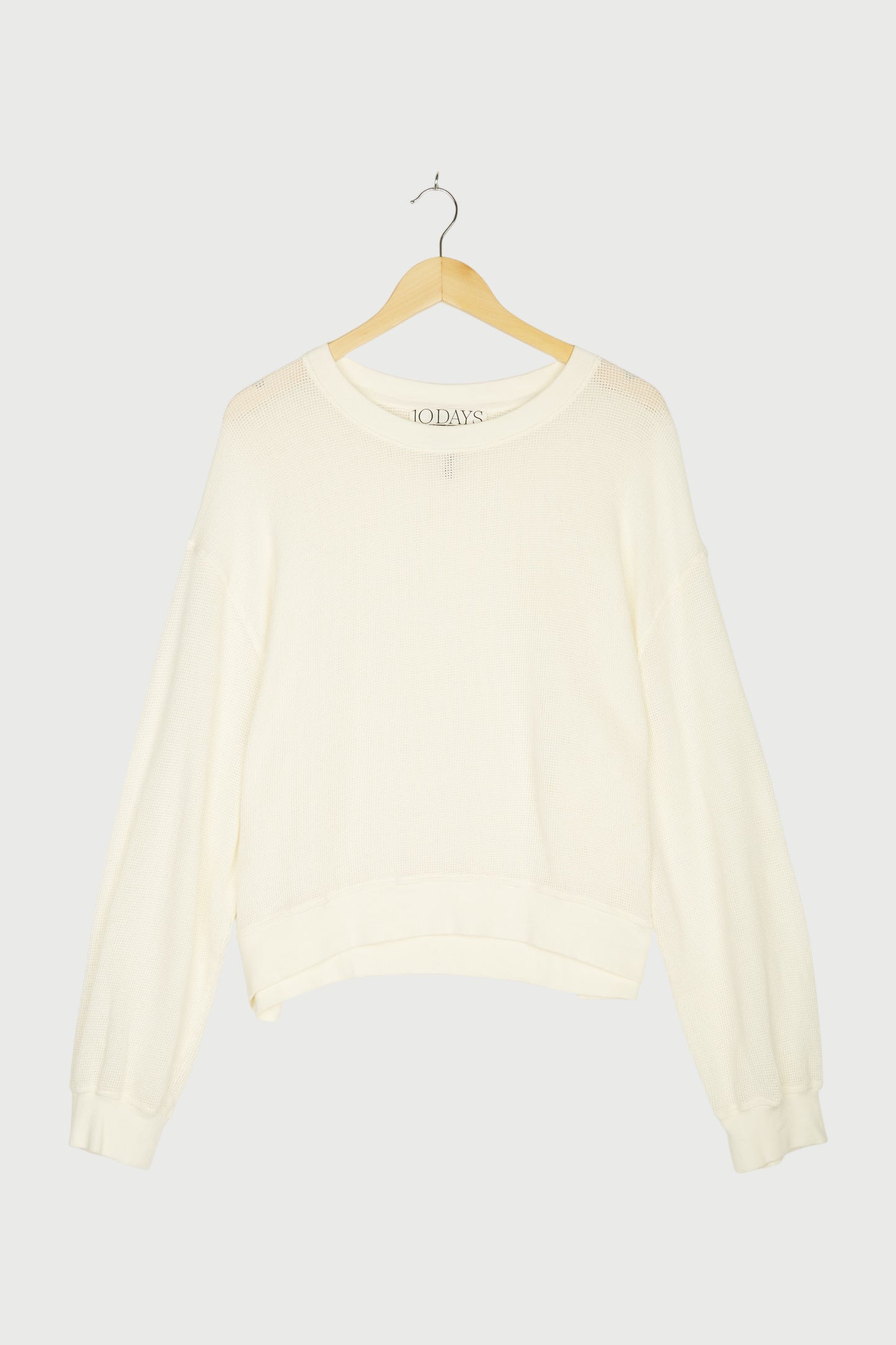 CROPPED SWEATER MESH