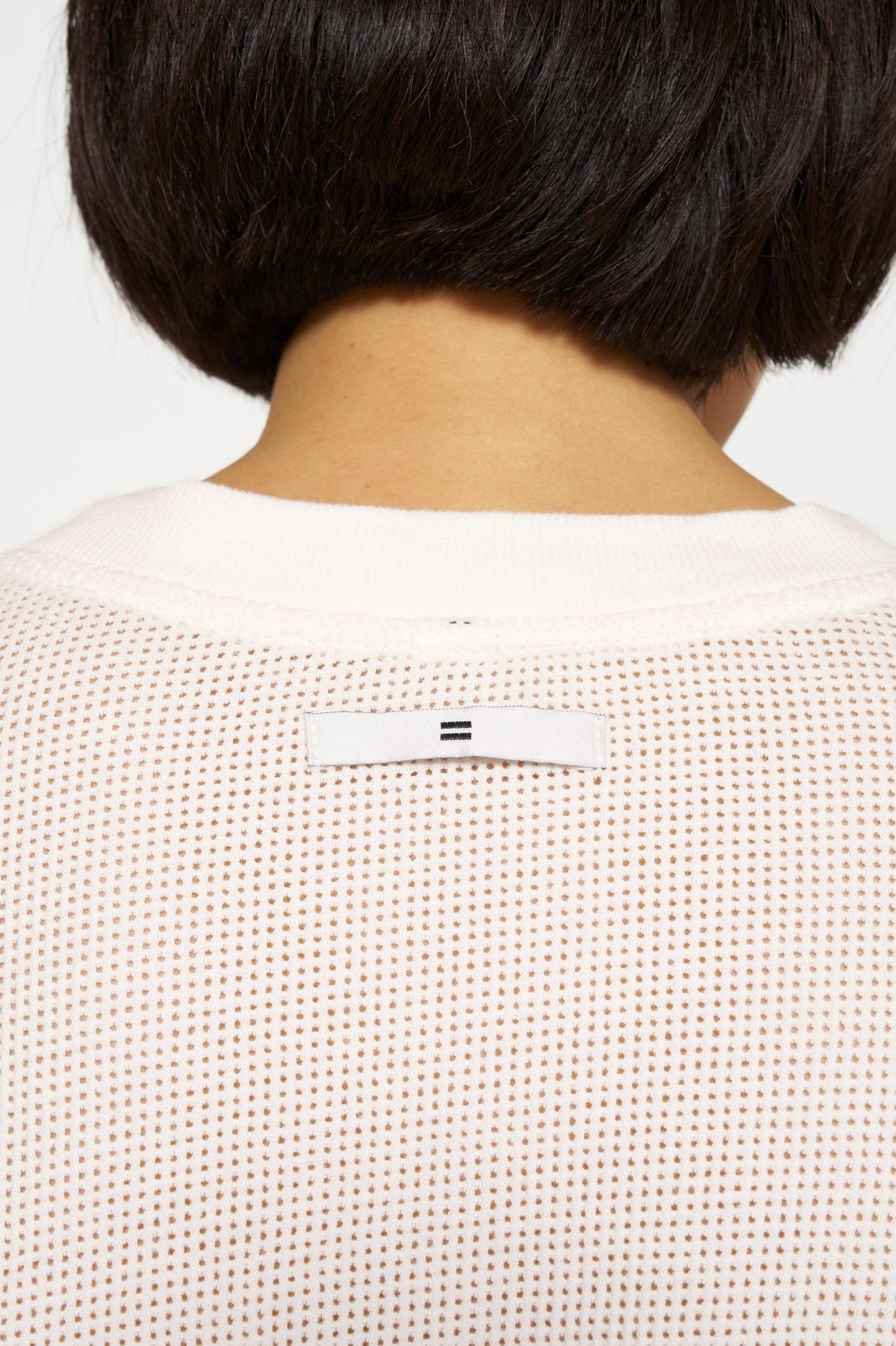 CROPPED SWEATER MESH