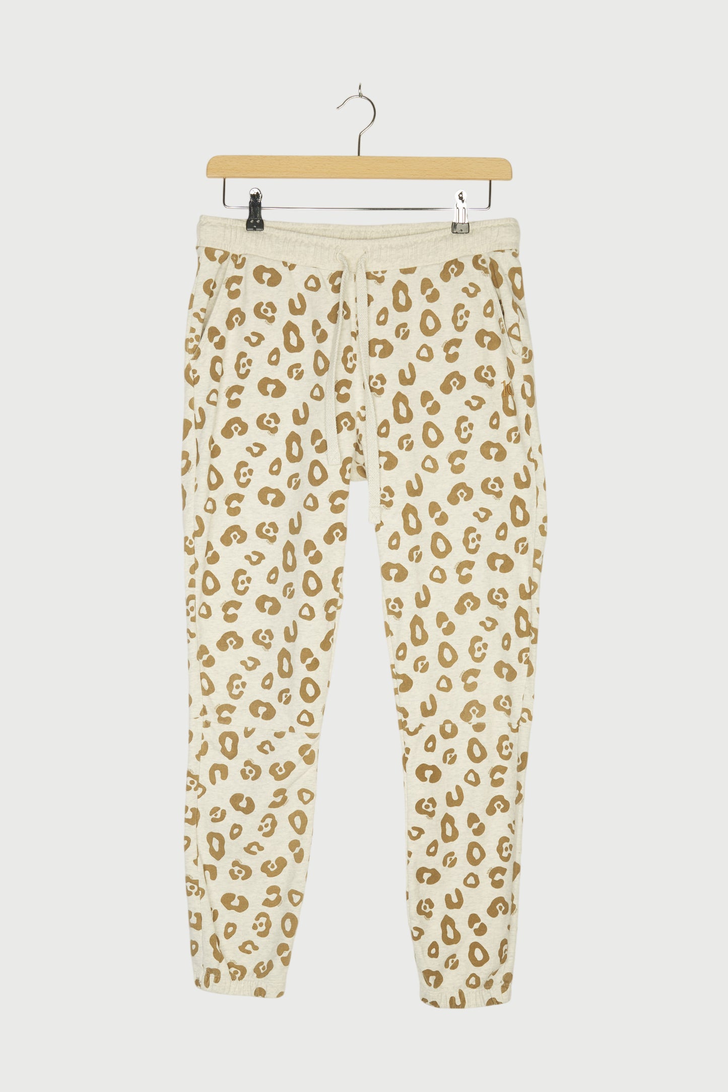 CROPPED JOGGER LEOPARD