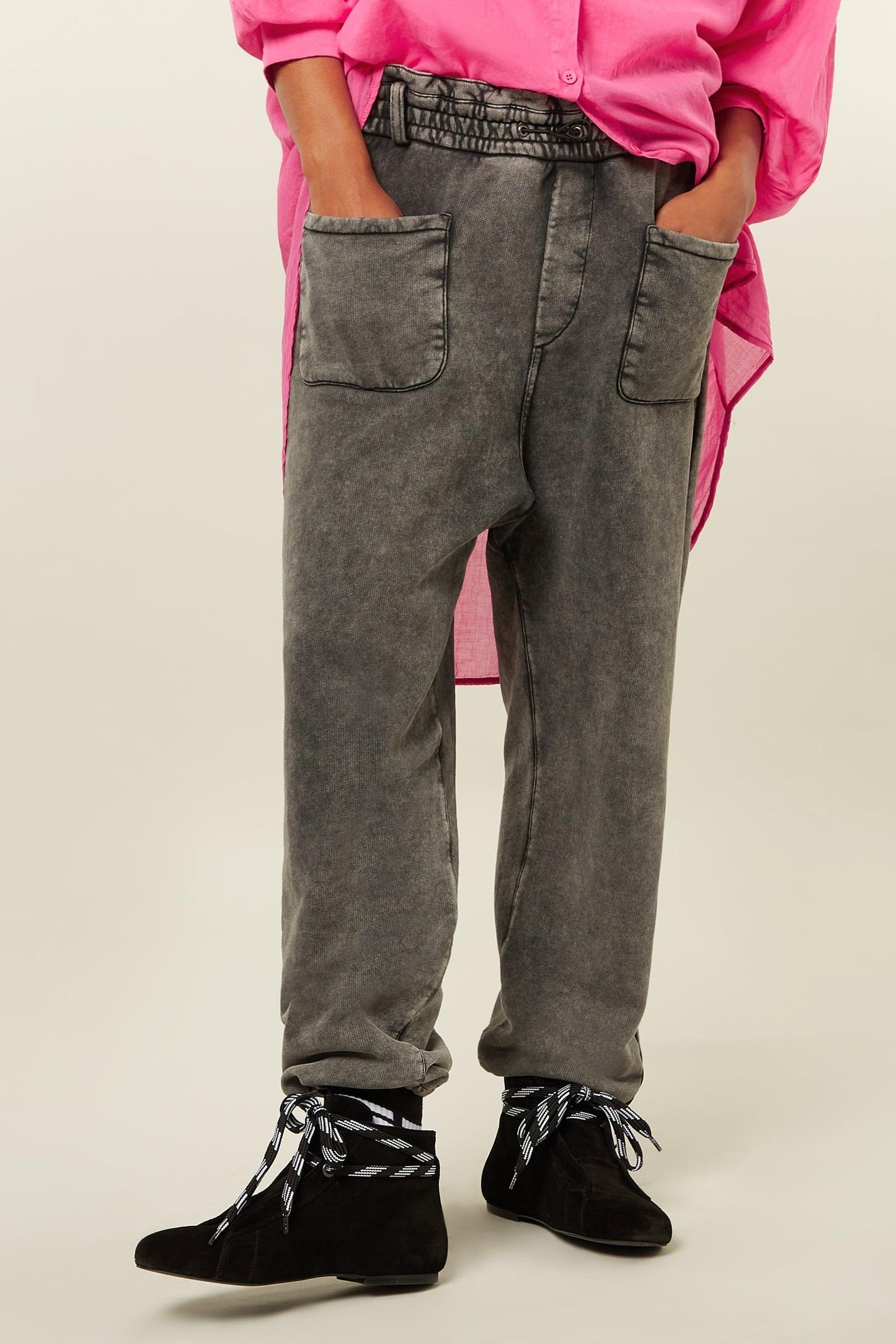 JOGGER PANTS STONEWASH