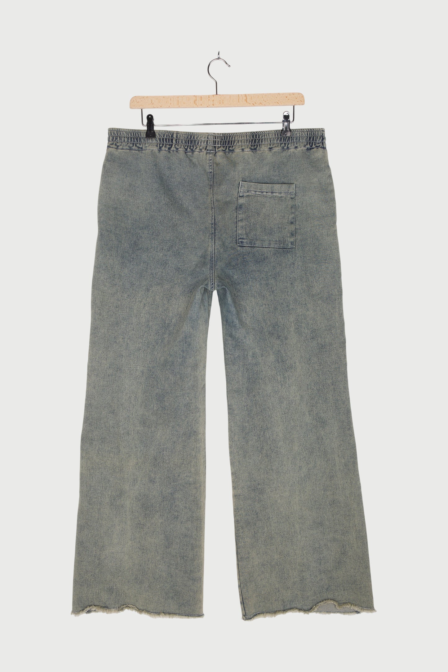 FLARED JOGGER JOG DENIM