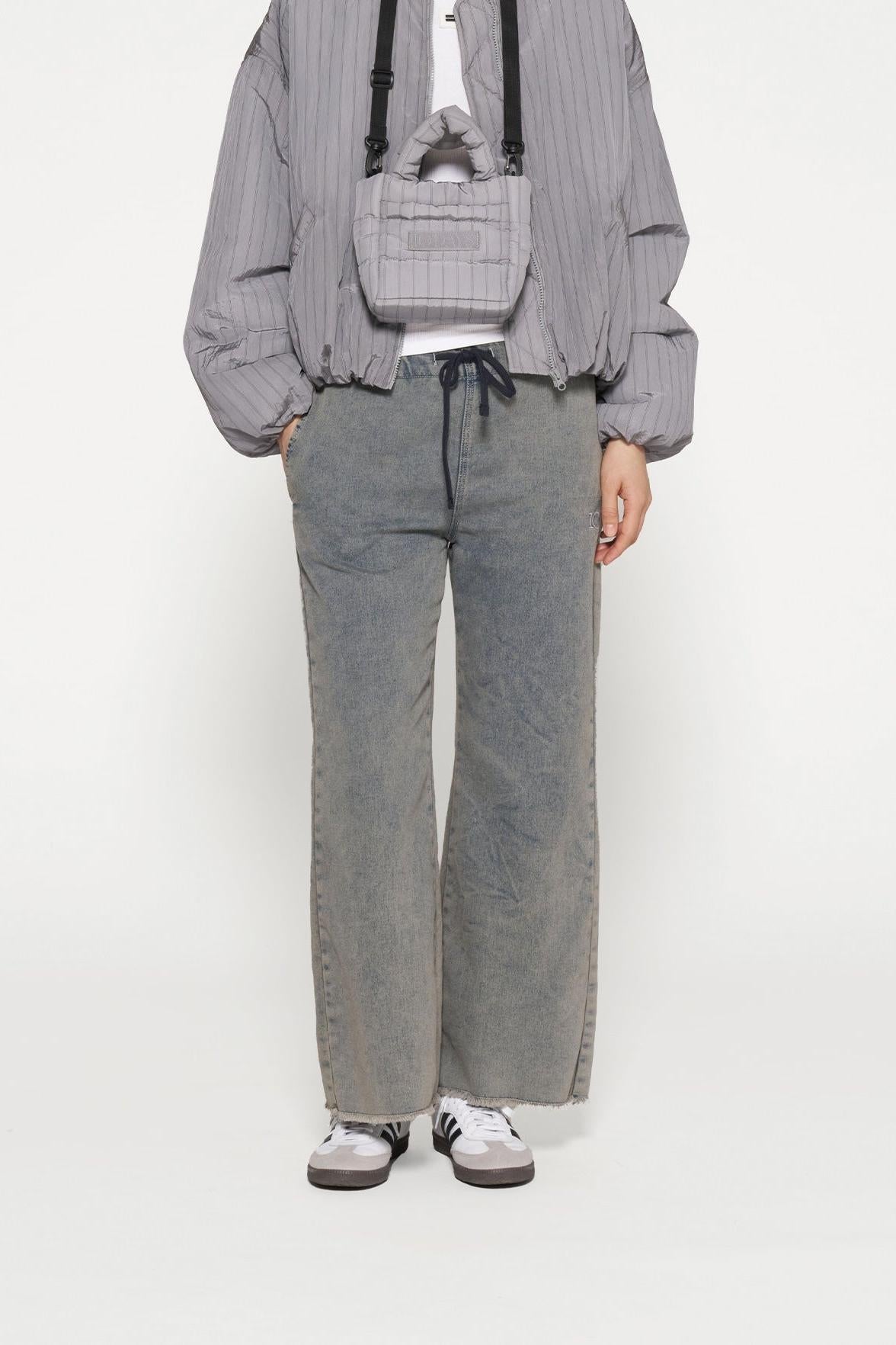 FLARED JOGGER JOG DENIM