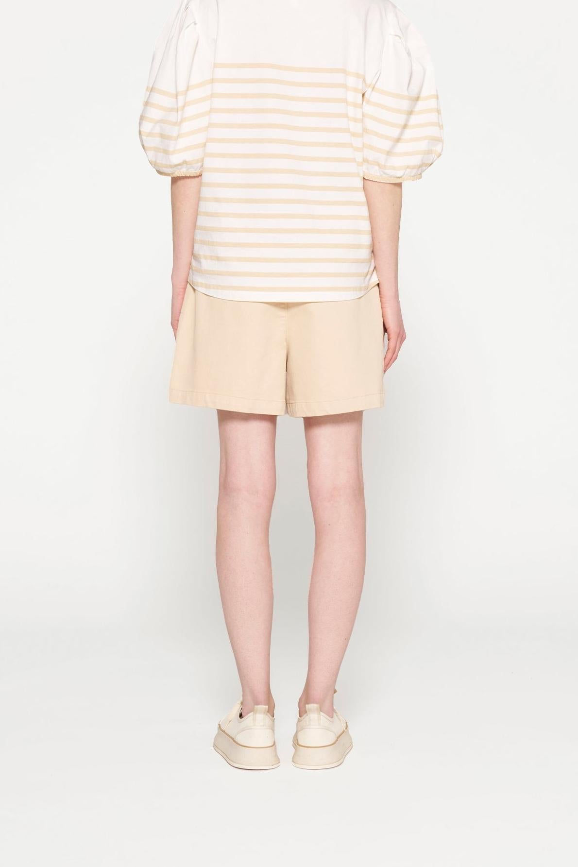 BALLOON SLEEVE TEE STRIPES