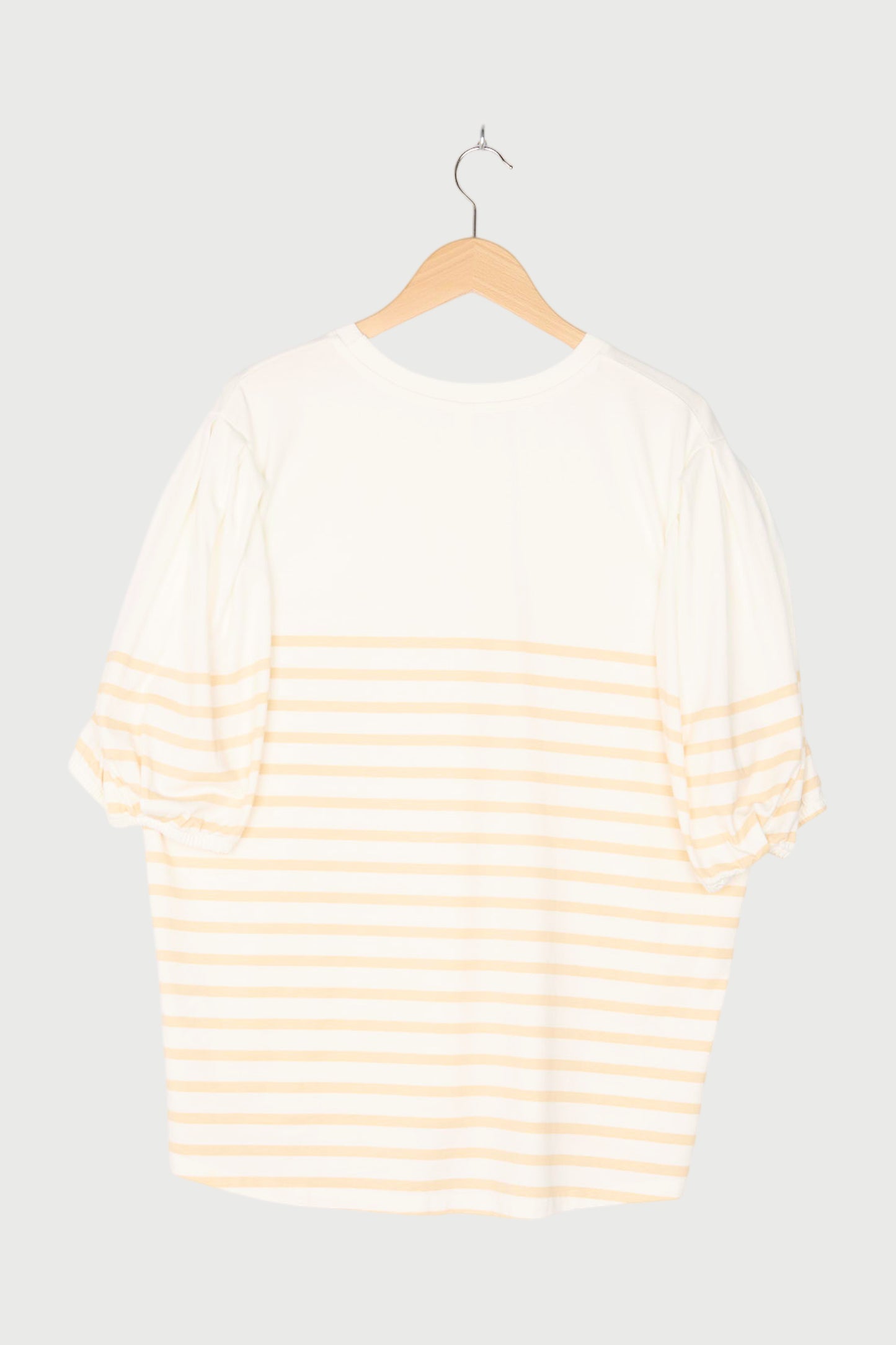 BALLOON SLEEVE TEE STRIPES
