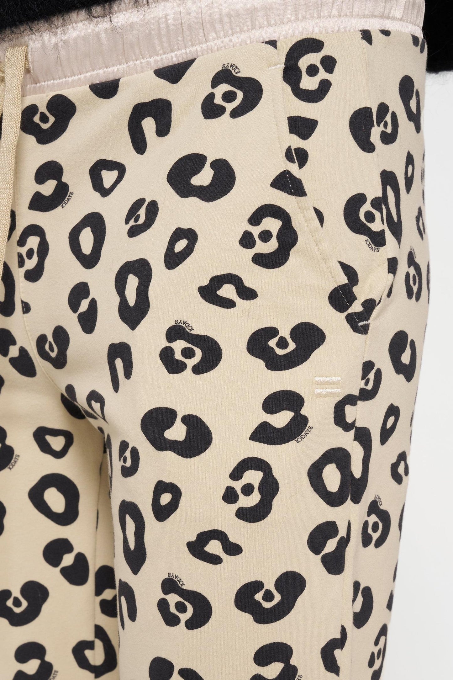CROPPED JOGGER LEOPARD