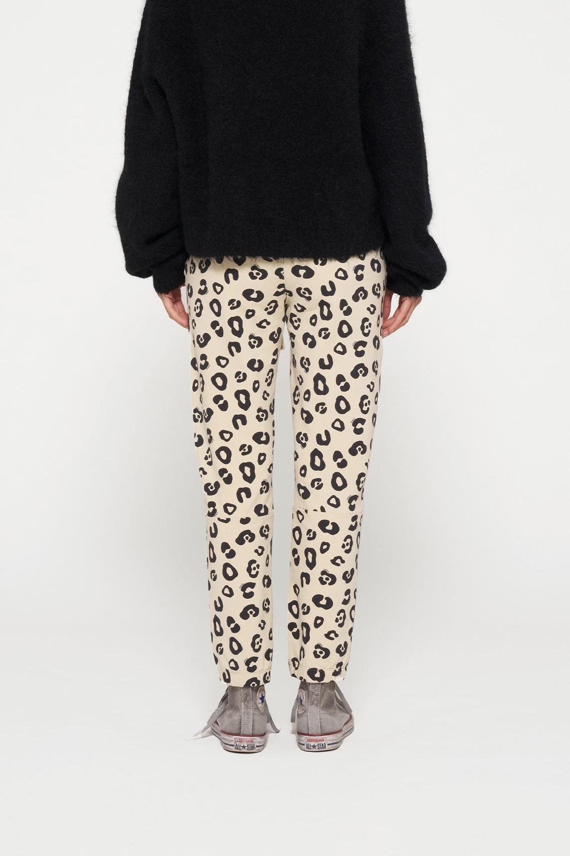 CROPPED JOGGER LEOPARD