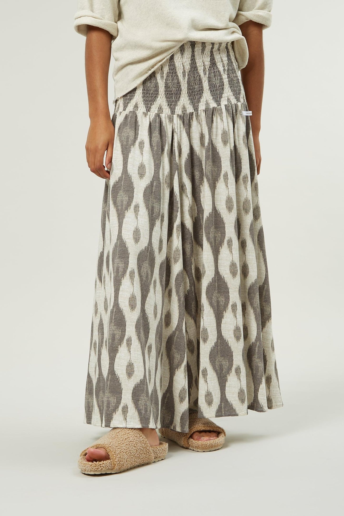 SMOCK SKIRT IKAT