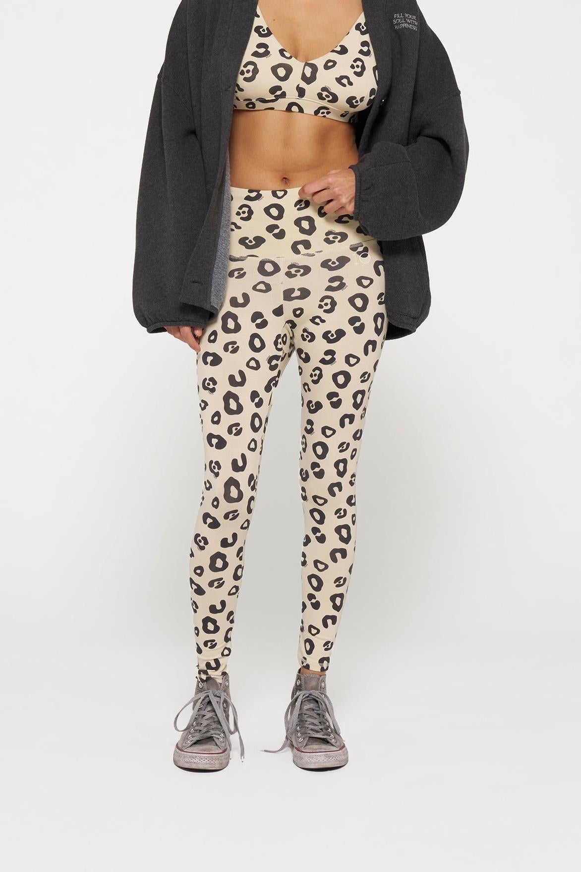 YOGA LEGGINGS LEOPARD