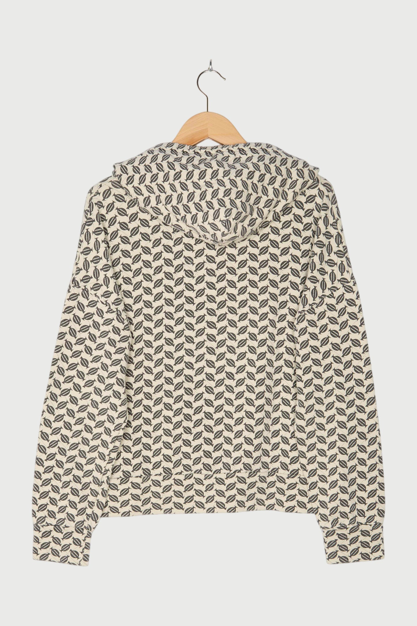CROPPED HOODIE MONOGRAM