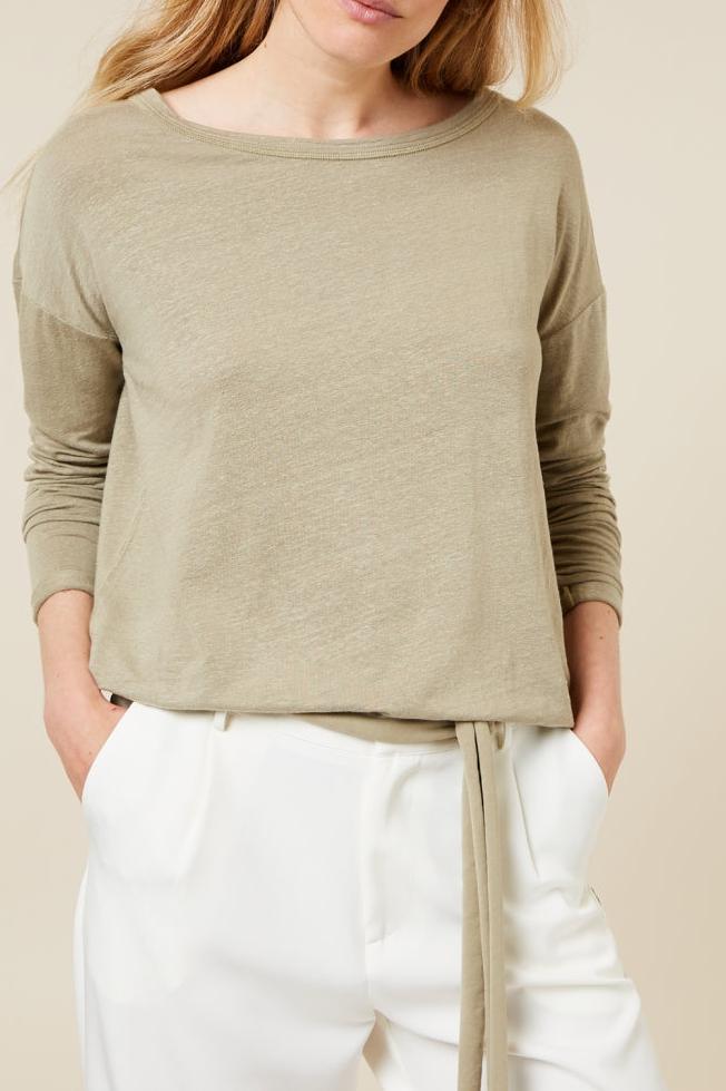 LONGSLEEVE TEE LINEN