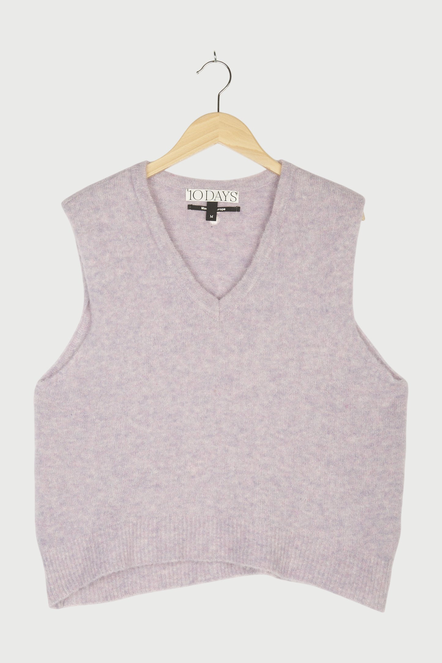 FLUFFY KNIT GILET