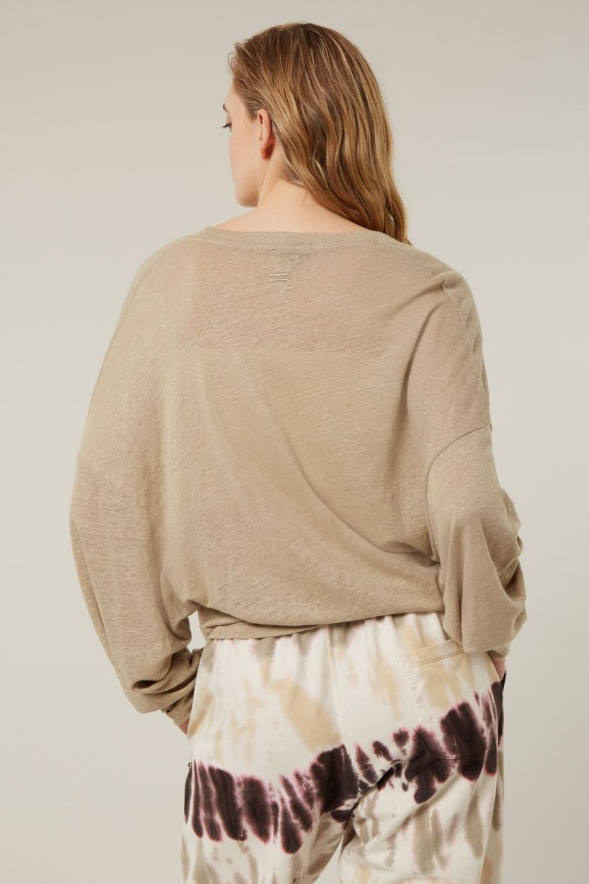 LONGSLEEVE TEE LINEN