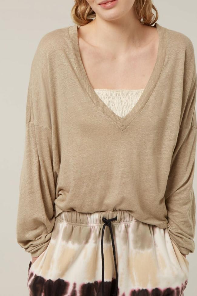 LONGSLEEVE TEE LINEN