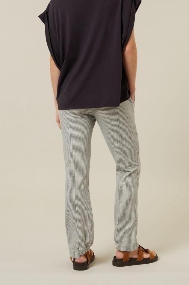 STRAIGHT JOGGER DENIM STRIPE