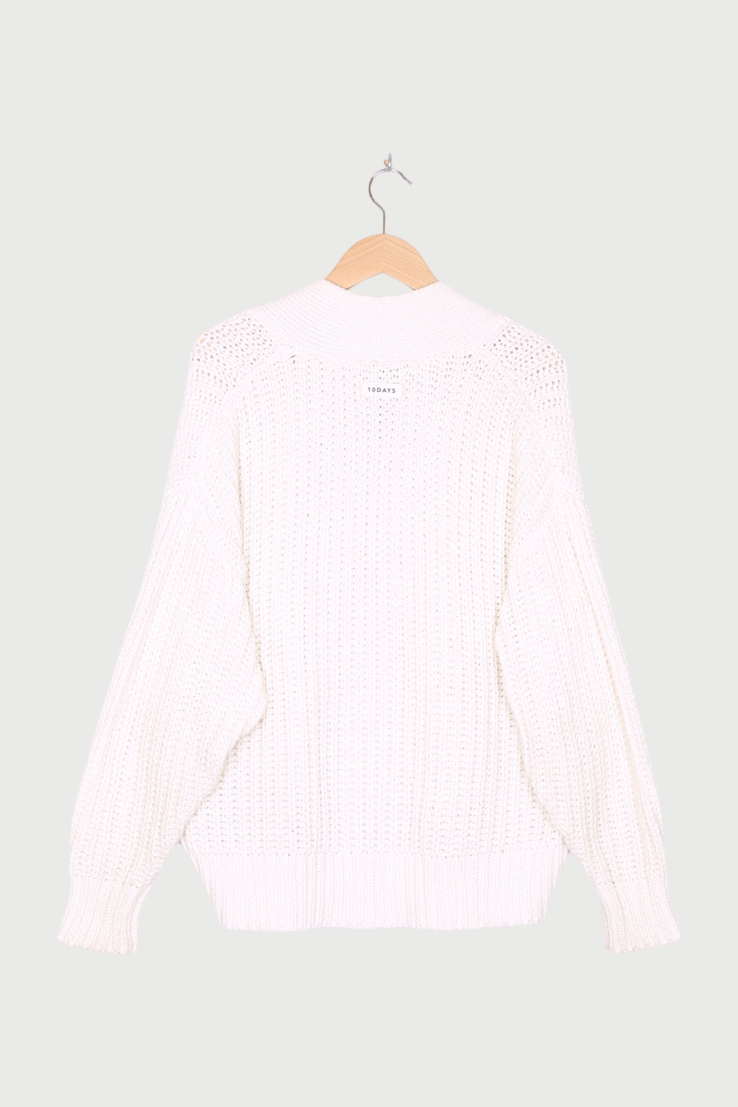 SHORT KNITTED CARDIGAN