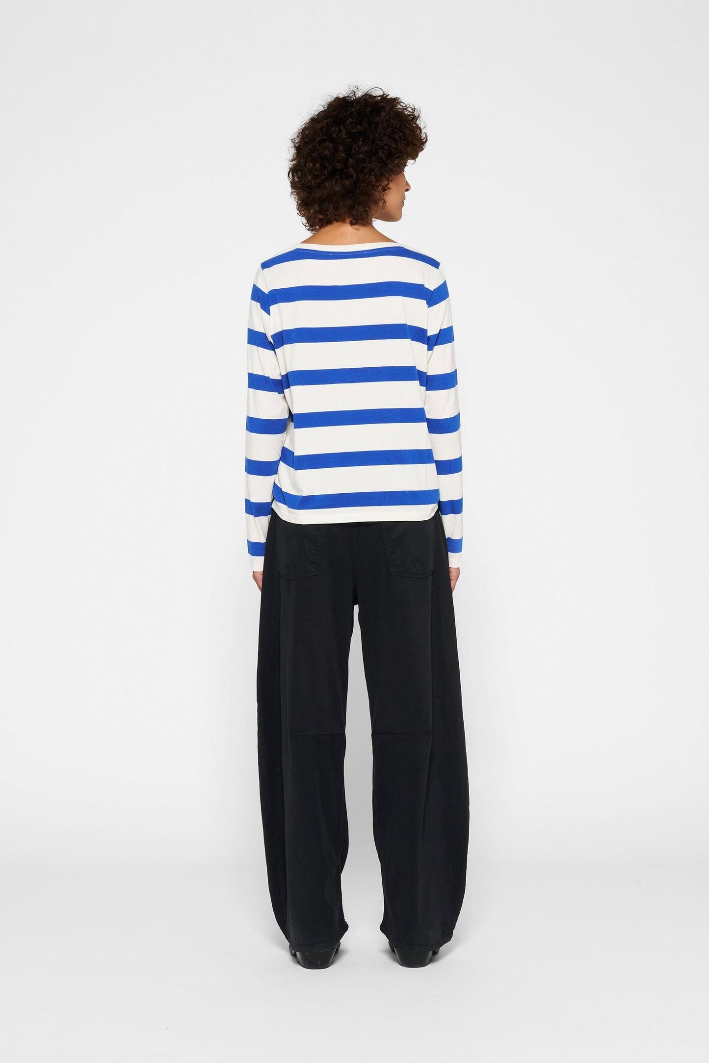 LONGSLEEVE TEE BOW STRIPE