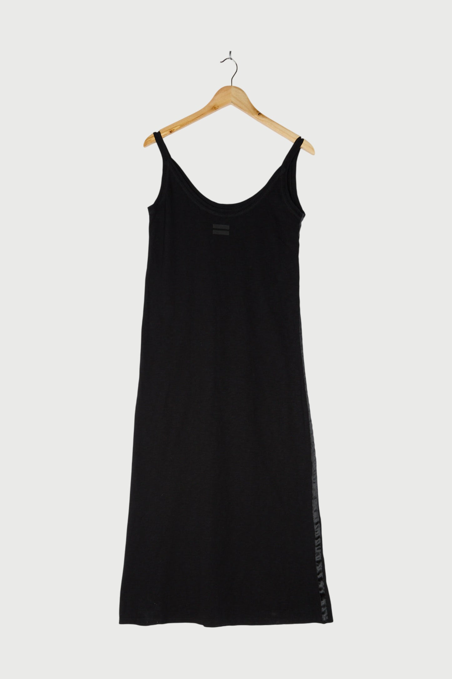 SPAGHETTI DRESS SLUB