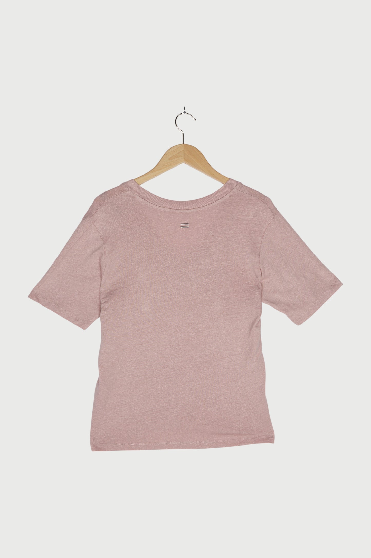 V-NECK TEE LINEN