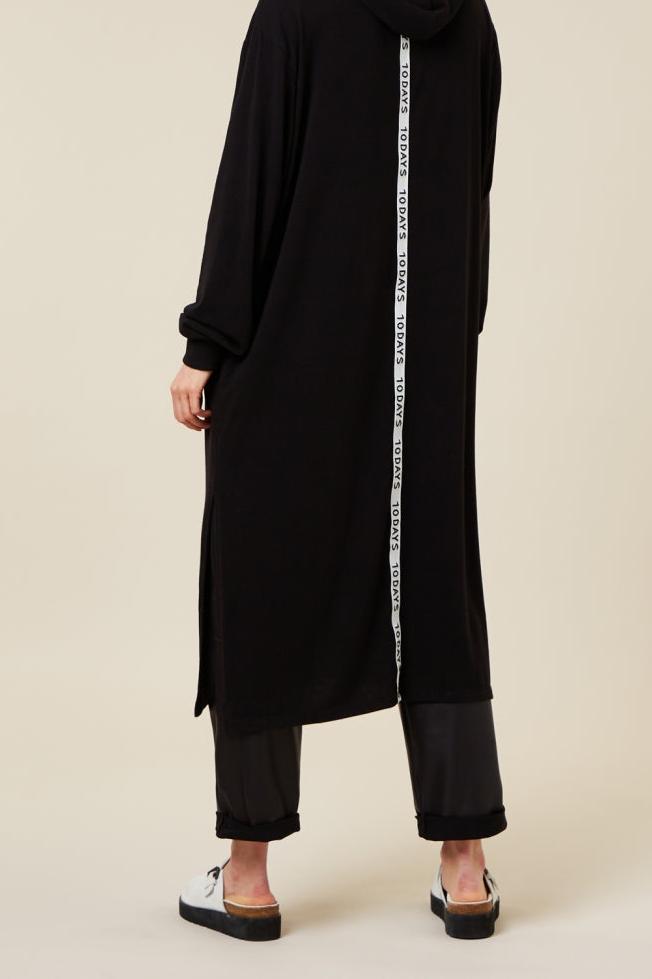 SOFT HOODED DRESS