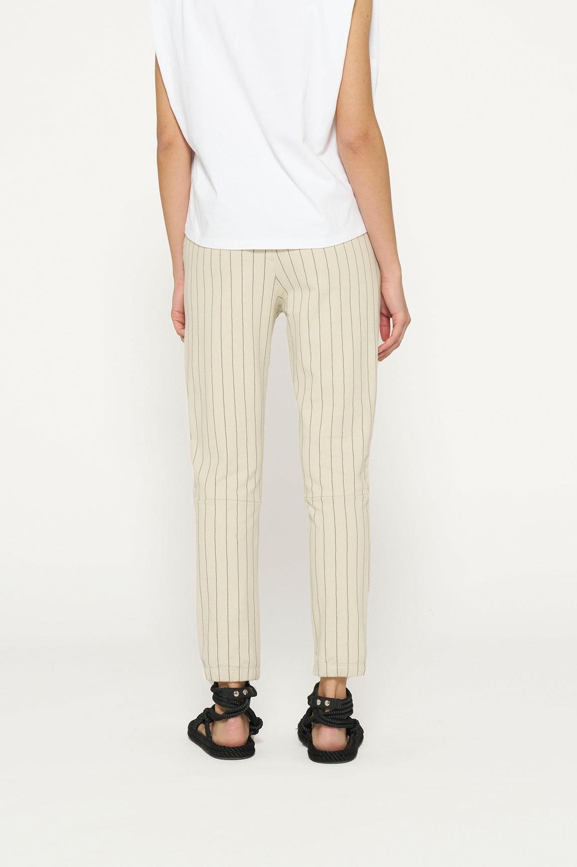 CROPPED JOGGER PINSTRIPE
