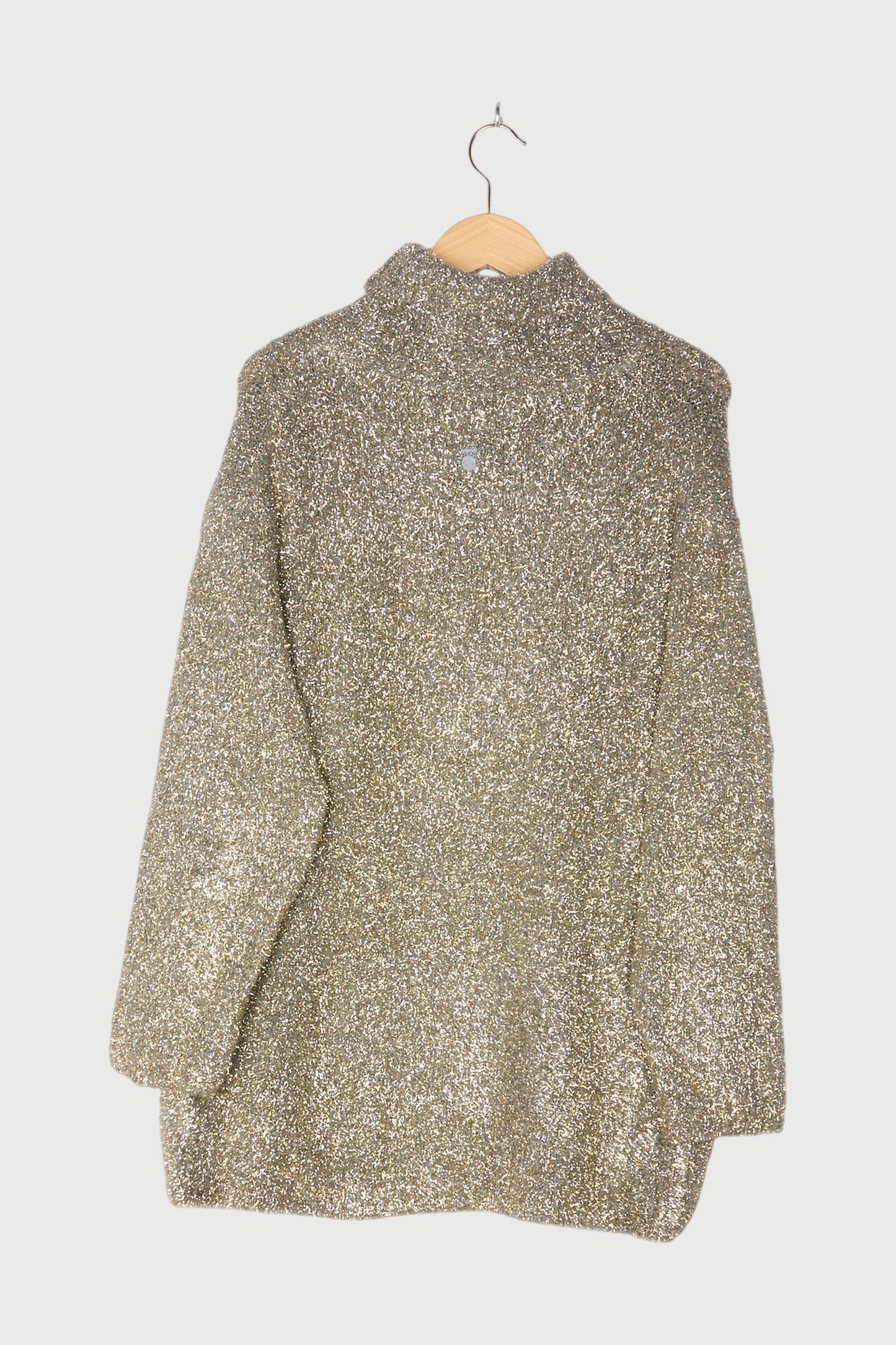 OVERSIZED TURTLENECK SWEATER LUREX