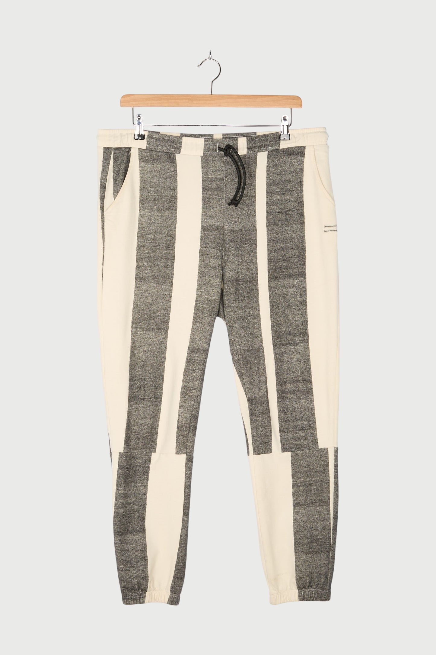 CROPPED JOGGER BLOCK STRIPE