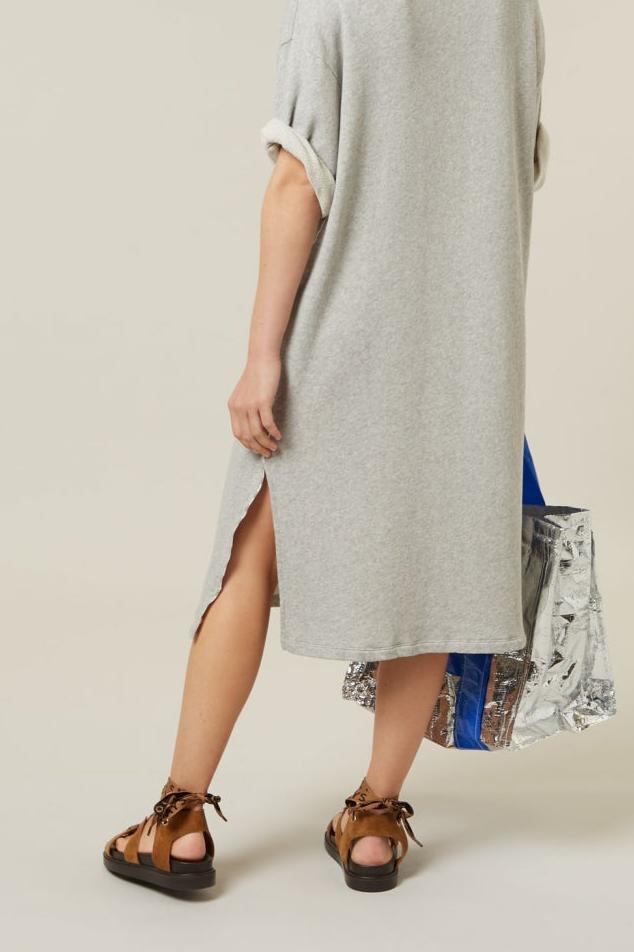 T-SHIRT DRESS FLEECE