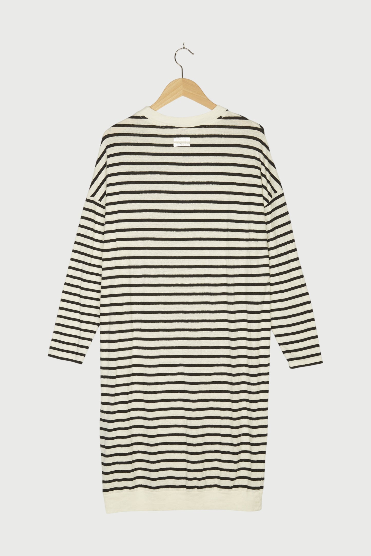 BELTED DRESS STRIPES