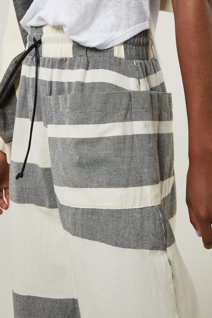 SKIRT BLOCK STRIPE
