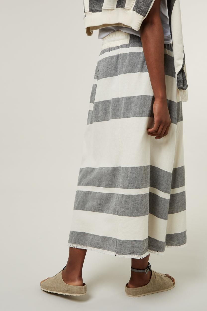 SKIRT BLOCK STRIPE