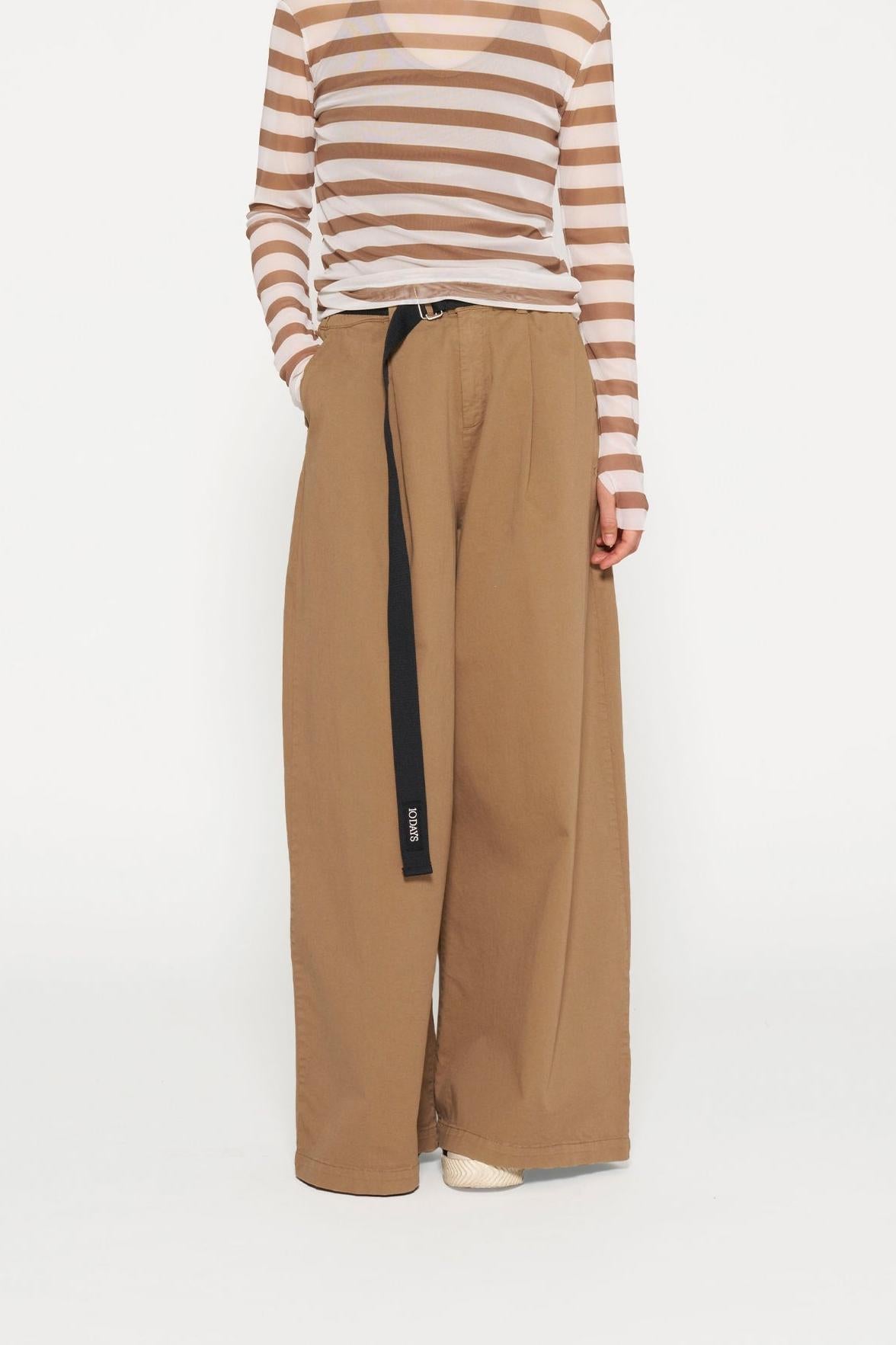 MESH TEE STRIPE