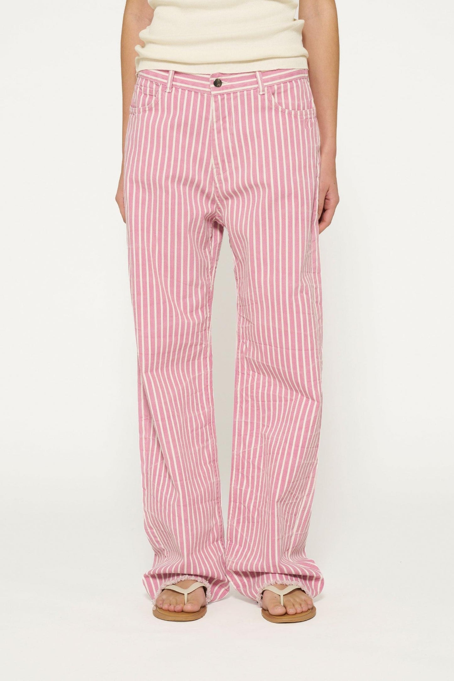 TWILL PANTS STRIPE