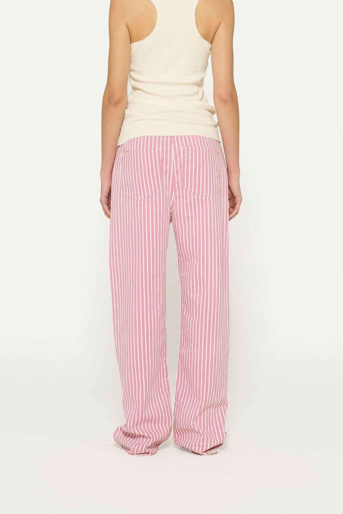 TWILL PANTS STRIPE