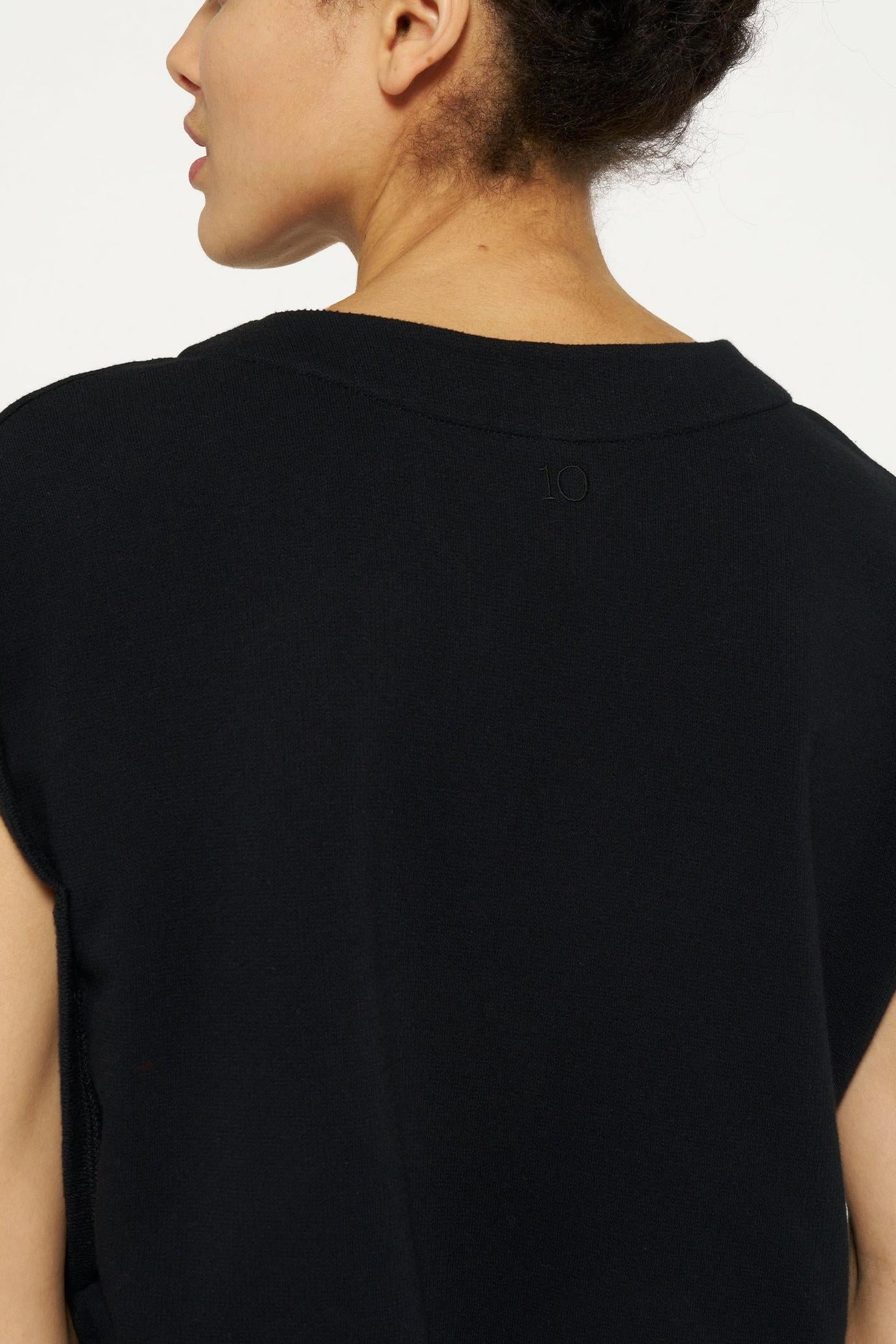 V-NECK TOP FLEECE
