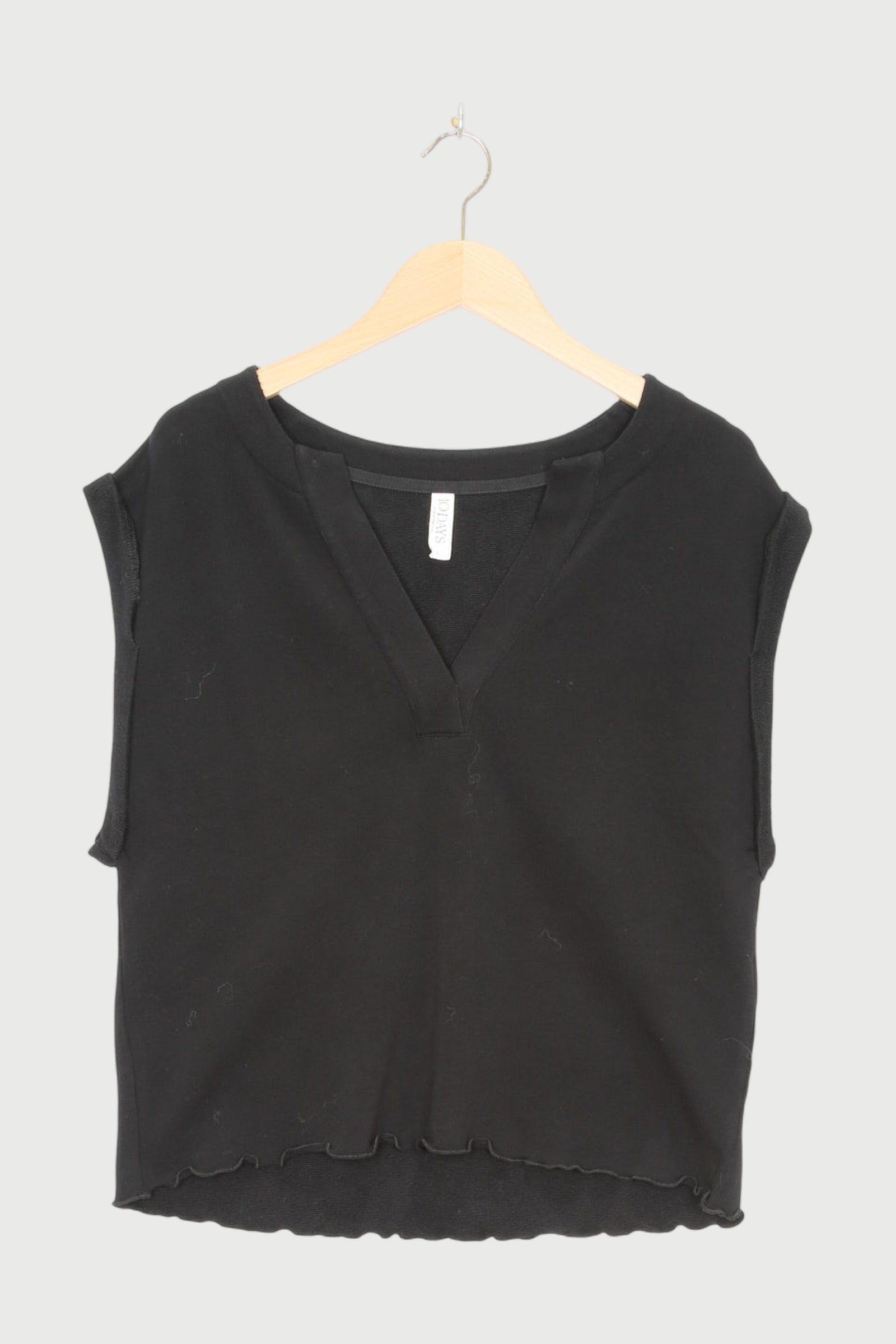 V-NECK TOP FLEECE